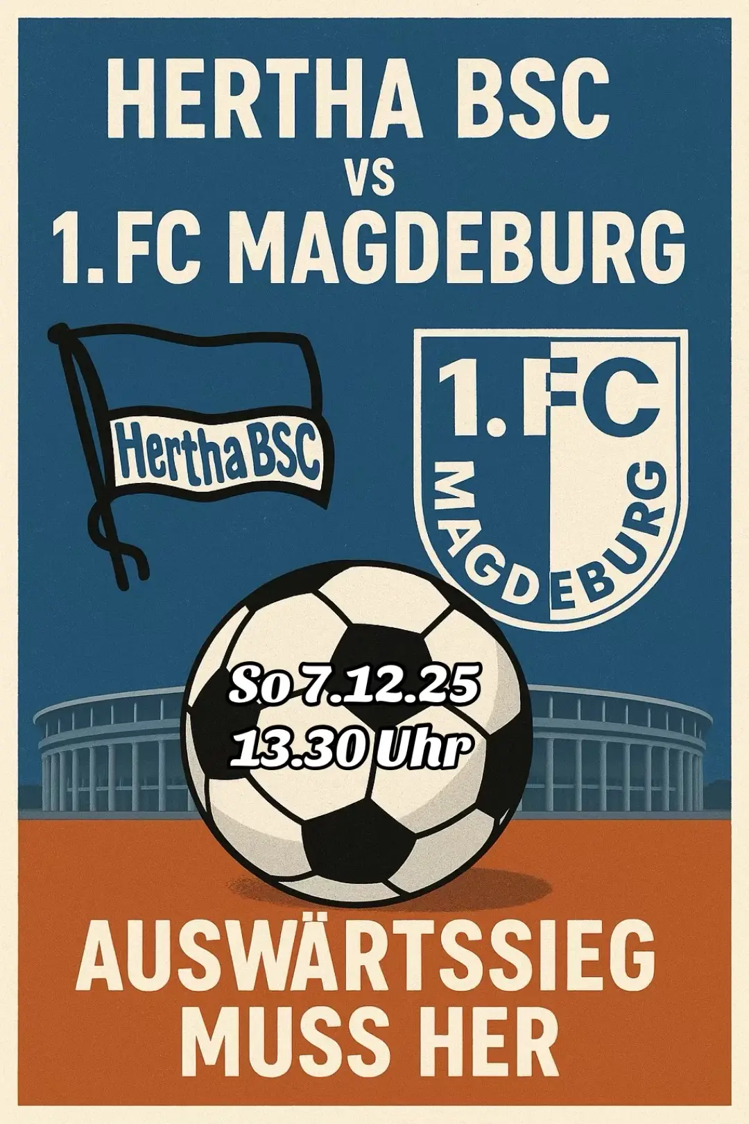 #nurderfcm #1fcmagdeburg #fussballliebe #auswärtssieg #herthabsc 