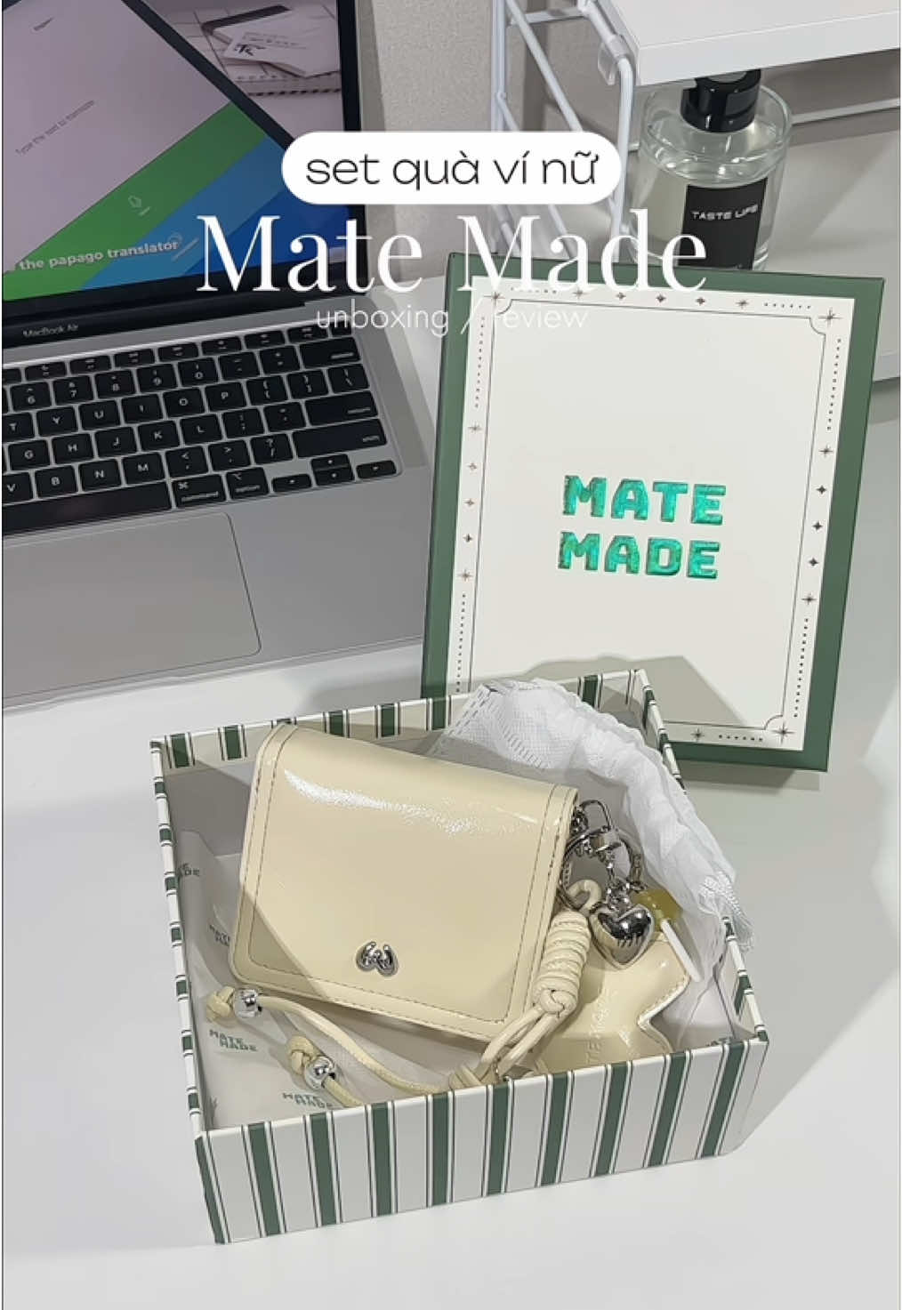 set quà ví nữ MateMade xinh iu cho bạn gái dịp giáng sinh#quagiangsinh #matemade #vinu #quatangnguoiyeu #xuhuong 