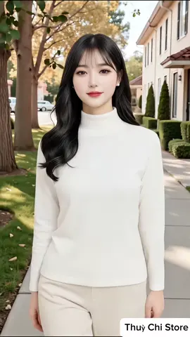 Combo 3 Áo Cổ Lọ Ủ Kem Nữ  nhiều màu. #aogiunhiet #thoitrangnu #xuhuong #viral #thinhhanh 