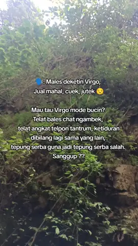 sanggup?? #fyp #zodiacsigns #virgo #zodiak #foryoupage 