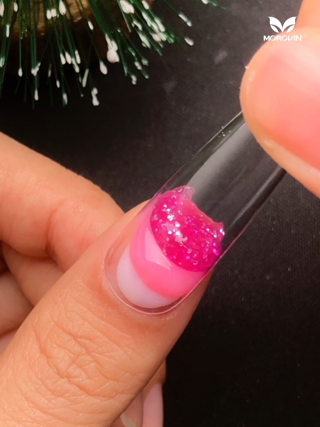 My first time using polygel and it turned out this good?!.  #polygelnail #foryou  #nailutorials #nail #nails 