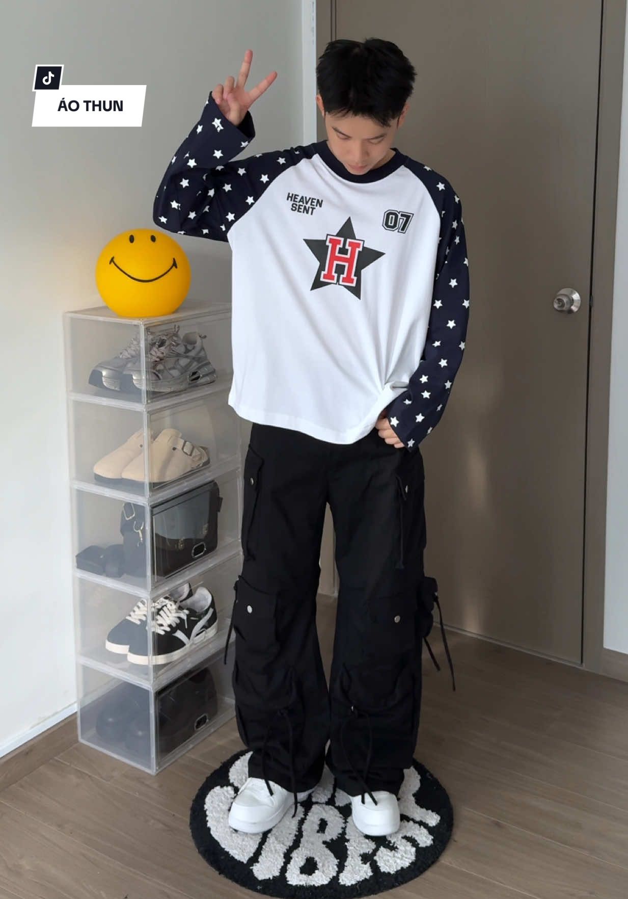 Áo thun tay dài nam nữ #goclamdep #outfit #aothuntaydai #aothunnamnu #iamloc1108 