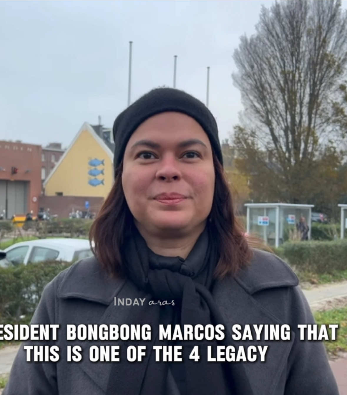 Thank you PRRD and People’s Republic of China dahil sa inyo may Bucana Bridge. ✊💚  #saraduterte #prrd 