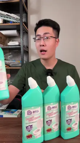 99k 4 chai nước tẩy bồn cầu Bell Đức