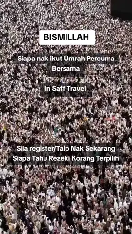 #umrahpercuma #masyaallahtabarakkallah #umrahpercuma2025 #umrahbersamainsafftravel #fyp 