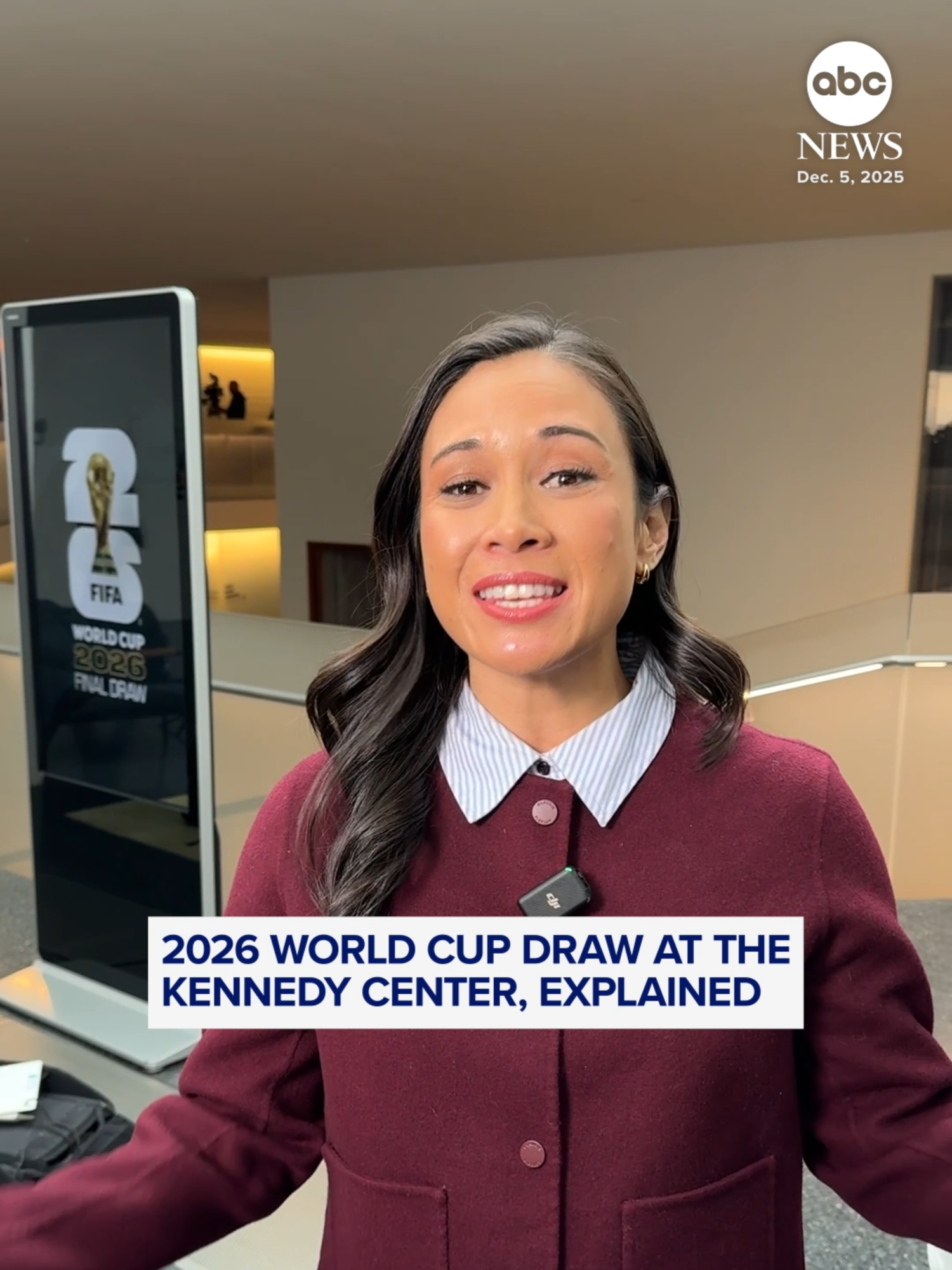 The draw for the 2026 World Cup will take place at the Kennedy Center on Friday, determining matchups for next summer's tournament.   ABC News' Christiane Cordero breaks down how the draw works. #worldcup #fifa #Soccer #news #abcnews