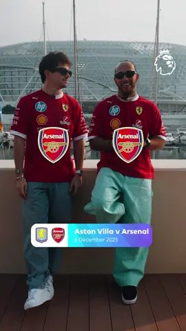 Lewis Hamilton and Charles Leclerc share their MW15 predictions 👀 #PremierLeague 