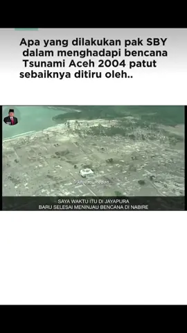 hanya pak sby masa itu yang sangat peduli ke pada aceh  #bajiraceh #sunamiaceh #sby 