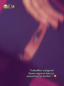 Waligy kama tagi doono kan nxriista isiiya😍🤏🏼#nasiibka #viralvideos  #CapCut 