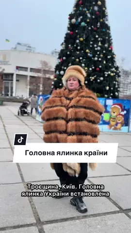 Головна ялинка країни встановлена! #анеттабарсівна #українськийтікток 
