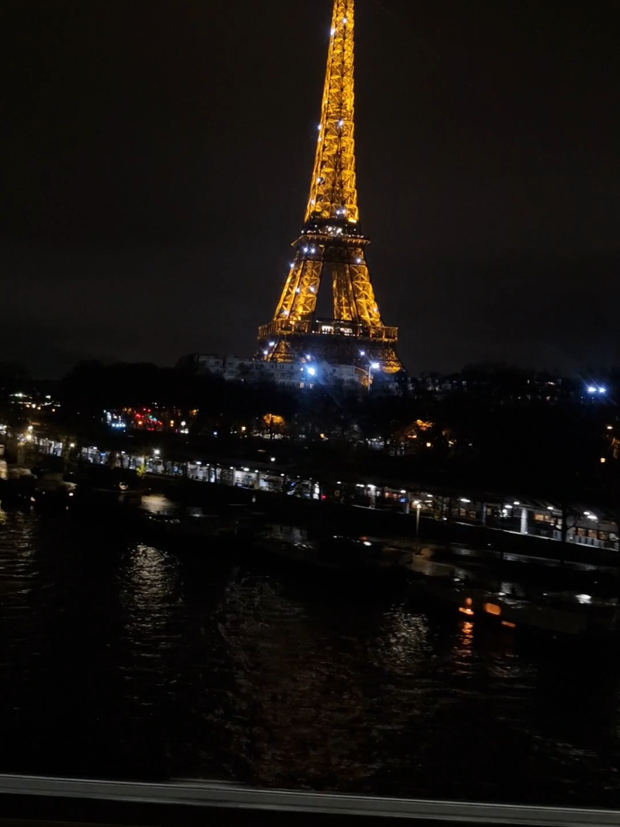 Paris by night  #eiffeltower #paris #parisbynight #france #fyp 