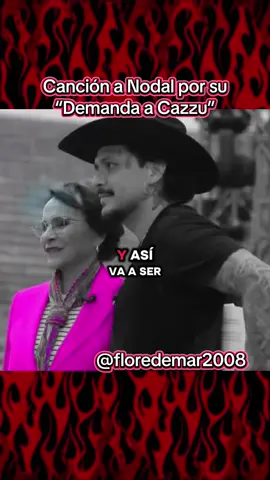 Tomada de la red, creada por @flordemar2008 ❤️ #nodal #cazzu #viral 