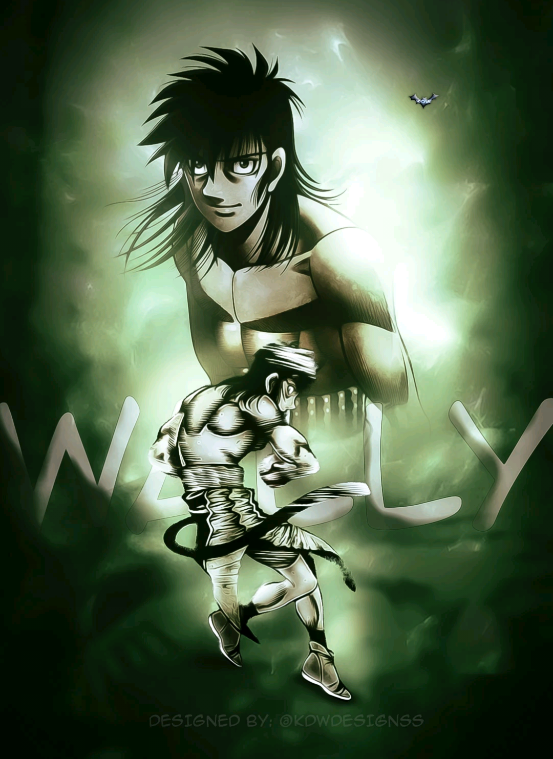 prince naseem x Wally  (Libertad)#ubg #wally #wallyhajimenoippo #hajimenoippo #animeedit 