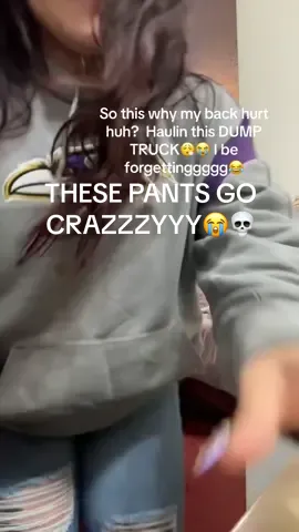 Not me finding this old video I sent to my cousin of me being FLABBERGASTED at my own ass in these jeans I got off Amazon - that I got like over a year ago 😭💀💀 those pants are ✨magic✨