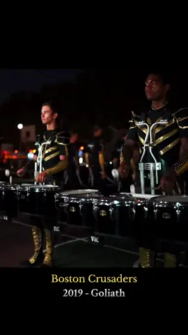 Boston Crusaders 2019  📹: Erik Lindquist #drumline #drums #marchingband #music #performance 