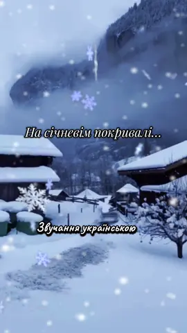 На тім січневім покривалі #пісняукраїнською #музикадлядуші #ретро #натімсічневімпокривалі 