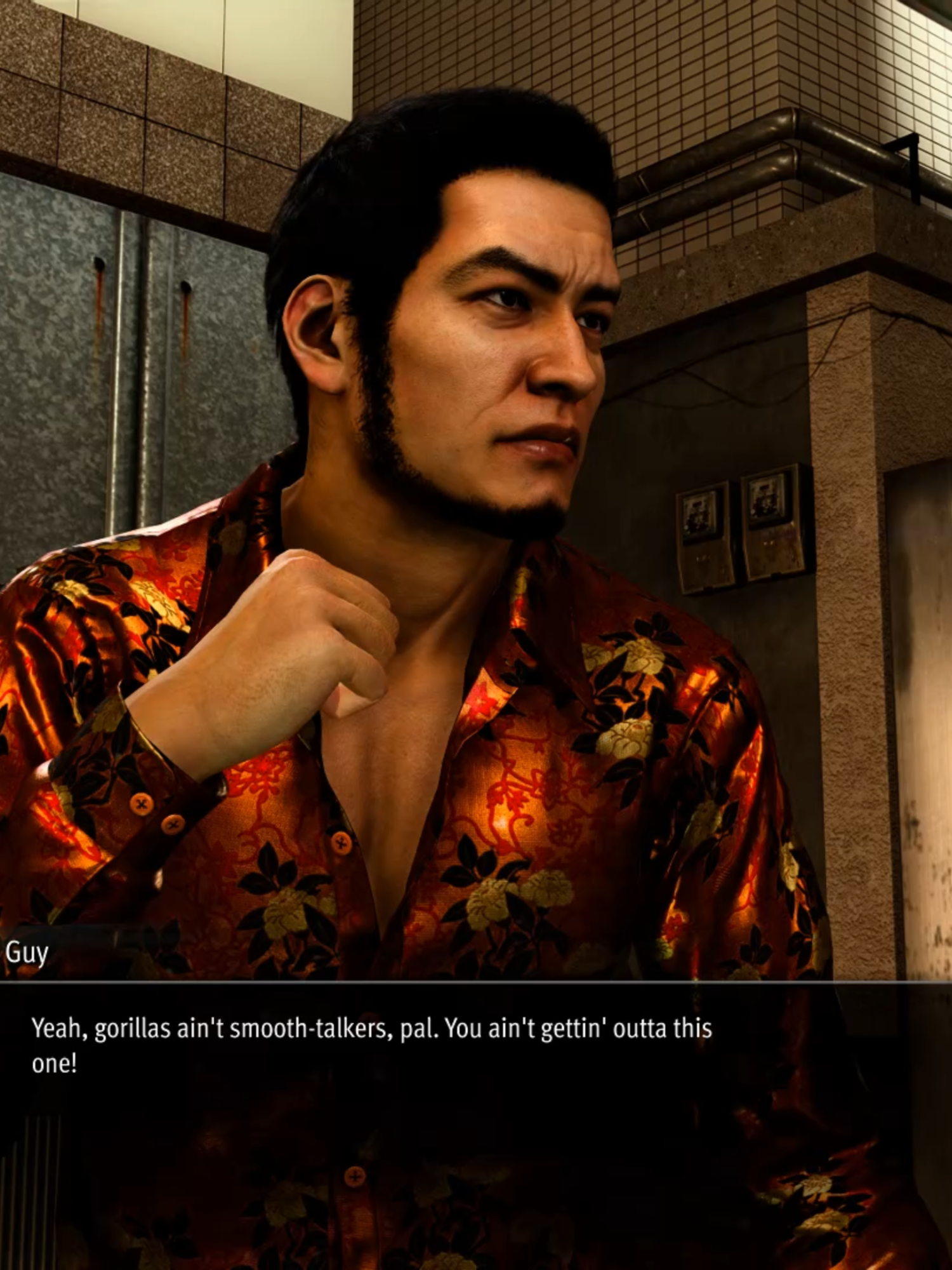 Kaito Boss Fight 1 No Damage // Like A Dragon Gaiden // Mod Name: Dragon God //  His attacks are so annoyingly fast if I was Yagami I'd slime this gorilla out #YakuzaGame #LikeADragon #LikeADragonGaiden #KiryuKazuma #FYP #Yakuza0 #Judgment #LostJudgment