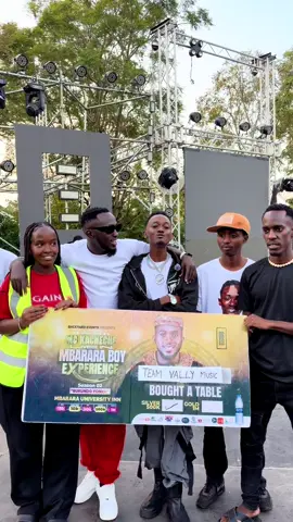 Thank You @H.E vallymusicug for supporting #mckacheche #mbararaboyexprience #RoadTo6thDec #vallymusicofficial #goviral  See You This Saturday at University inn 🎤🕺🏻
