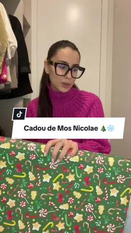 Al doilea an in care impartasesc traditiile noastre de sarbatori cu prietenul meu. 🥹 Mi-a promis ca nu se uita la video pana maine 😂 #traditiiromanesti #mosnicolae #saintnicholas #chirstmas #christmasspirit 