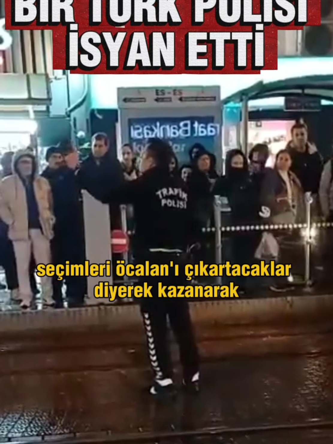 🇹🇷Bir polis memuru, sokak ortasında 'Çözüm Süreci'ne isyan etti: 