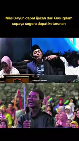 Mas Gayuh dapat ijazah dari Gus Iqdam supaya segera dapat keturunan #kotamojokerto #mojokerto #mojokerto24jam #gusiqdam #sabilutaubah 