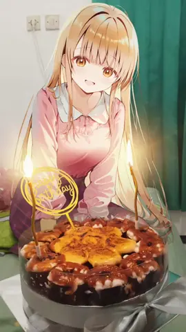 Happy Birthday Mahiruunn🥳🥰🎉 maaf nih kejutannya unik, soalnya aku pengen yang spesial buat kmu. dan Moga kita masih tetap bersama seiring bergantinya tahun ke tahun 💖✨#mahirushiina #anime #otonarinotenshi #fyp #happybirthday 