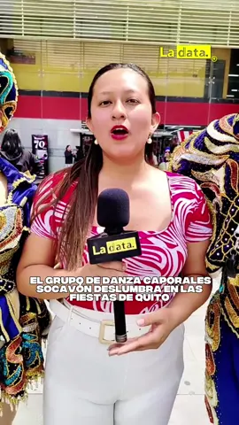 #Tendencia El grupo de danza caporales SOCAVÓN deslumbra en las Fiestas de Quito El grupo de danza Caporales SOL SOCAVÓN deslumbra y pone el alma en las Fiestas de Quito. 