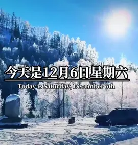 #早安：12月06日🥂🌹 