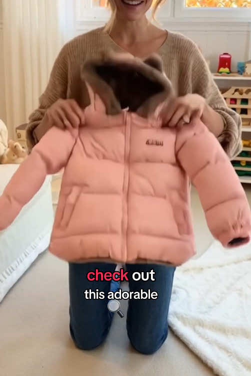 #kidsfashion #hoodedcoat #wintercoat #outerwear #tiktokshopholidayhaul 