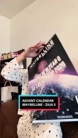 Maybelline Advent Calendar 2025 ❤️ #maybelline #maybellineadventcalendar #calendaradventmaybelline #adventcalendar #adventcalendar2025 