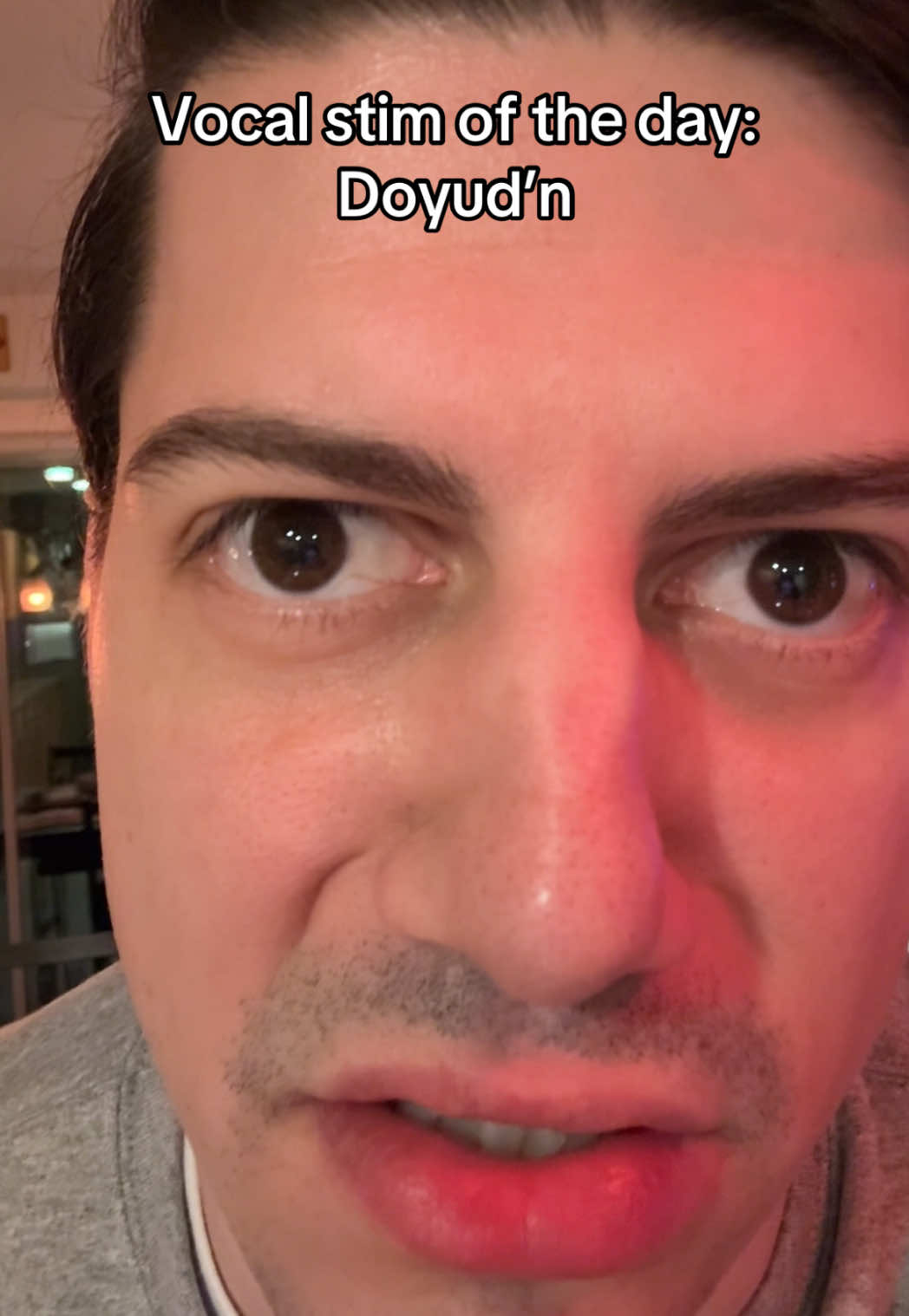 I could easily make this a series #stimming #singing 