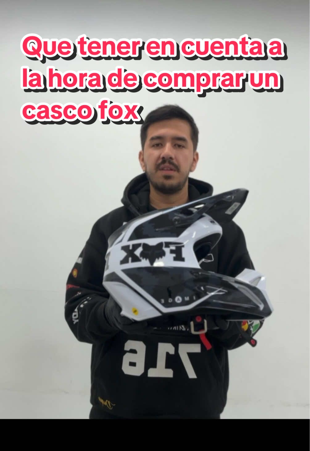 Que tener en cuenta a la hora de comprar casco #casco #Foxv1 #motocross #enduro #motos 