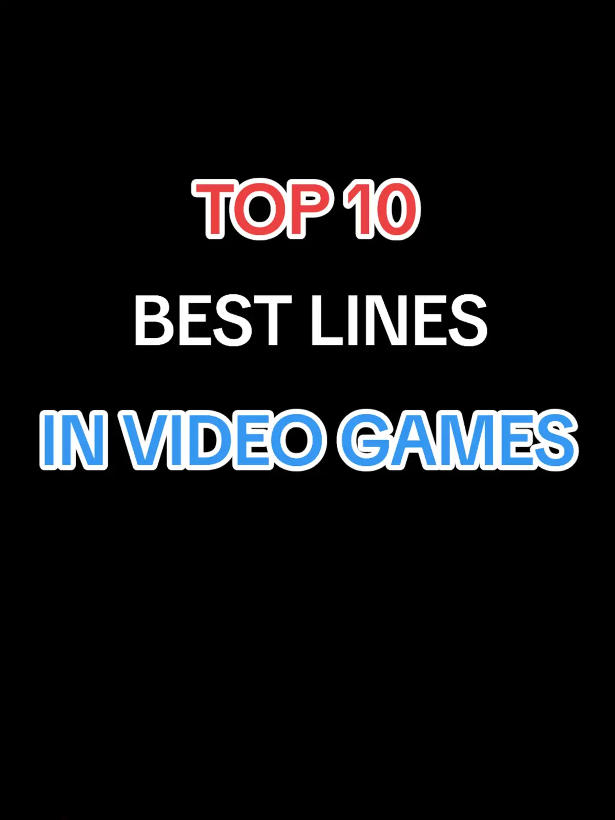 These are just my opinion of the best lines/quotes in video games. Everyone else will have their own, be respectful in the comments #videogames #fyp #viral #quotes