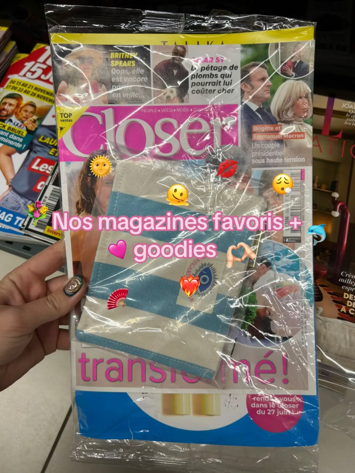 Alors pour lequel ou lesquels avez-vous craquer ? 🫶🏻📖 #fyp #magazines #goodies #marque #librairie 