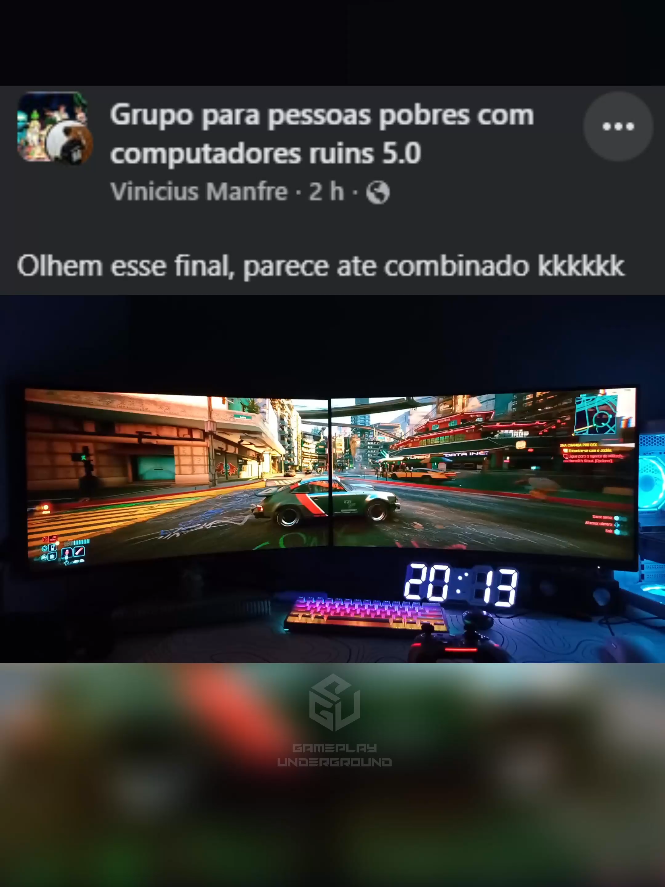 Os Games estão cada vez mais realistas...