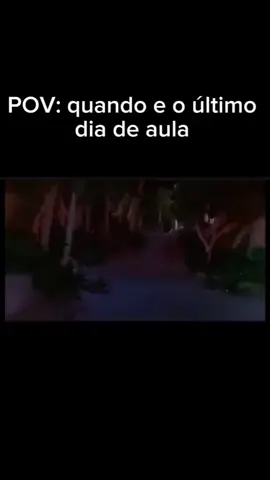 Quando é o último dia de aula. #aula #escola #saida #dia 