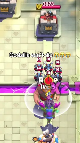 He genuinely couldn’t stop it 😭💔✌️#clashroyale #cr 