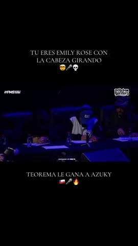“Tu eres emily rose con la cabeza girando” Teorema le gana a Azuky #teorema #azuky #fmsworldseries #fmschile #urbanroostersnetwork 