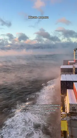 КОГДА ОКЕАН ЗАКИПАЕТ: Друг, вот иногда люди видят такие кадры и думают, что вода кипит или что-то горит на горизонте. Но на самом деле это один из самых уникальных и красивых эффектов в море — морской дым. На английском его называют sea smoke или steam fog. И если ты когда-нибудь попадёшь в такую погоду, запомнишь её на всю жизнь. Потому что ощущение, будто океан живой и дышит. По-научному это обычная физика. Пар над морем появляется тогда, когда вода тёплая, а воздух над ней — очень холодный. Причём разница должна быть серьёзной: вода, например, может быть +5…+8 °C, а воздух сверху — минус десять или даже ниже. И вот когда такой холодный воздух начинает скользить прямо над поверхностью, тёплая вода испаряется, пары резко охлаждаются, и над волнами образуются клубы густого тумана. Он поднимается столбами, как дым от костра, но при этом остаётся на уровне воды. Чаще всего такое можно увидеть в северных морях — Норвежском, Баренцевом, в Северной Атлантике, возле Исландии. Это очень редкие условия: нужна и низкая температура, и лёгкий ветер, который поднимает мельчайшие капли, и ровная поверхность, чтобы пар не сразу уносило. На рассвете или закате это выглядит особенно мощно: свет проходит через облака пара и красит его в золотой цвет. И кажется, будто океан горит. Хотя на самом деле ничего необычного — просто сильный контраст температур. Теперь представь, что ты стоишь на палубе, а под тобой волна вечно движется, вода шумит, и над всем этим клубится этот “дым”. Мы на судне видели его не один раз, но каждый раз он удивляет так, будто впервые. Моряки называют такие моменты “арктическим дыханием”. Когда воздух настолько холодный, что каждое движение воды превращается в пар. И ты понимаешь, насколько океан мощнее любого человека. Интересно, что этот эффект бывает не только в океане. Даже над обычными озёрами можно увидеть морской дым, если температура воды выше, чем температура воздуха. Но в море это выглядит совершенно иначе из-за масштаба и из-за движения волн. Иногда он поднимается слоями, иногда клубами, а иногда стелется так низко, что закрывает горизонт. С точки зрения безопасности морской дым — это туман, просто очень необычный. Видимость падает, и навигация может усложниться. Радар через такой туман работает нормально, но человеческий глаз начинает ошибаться: расстояние кажется меньше, а контуры — размытыми. Поэтому многие молодые моряки в первый раз даже не понимают, что перед ними. Думают, будто это дым от пожара или испарения от двигателя. А это просто физика и холод. И каждый раз, когда люди видят такие кадры, спрашивают: “Почему вода кипит?” Не кипит, друг. Для кипения надо +100 °C, а перед нами всего лишь эффект, который появляется при разнице температур в 15–20 градусов. Но то, как это выглядит, заставляет многих задуматься, насколько океан непредсказуем и странен. Он может быть спокойным, яростным, ледяным или тёплым. Но вот такие моменты — когда он “дышит” паром — самые атмосферные из всех. Так что, если увидите такое видео или фото, знайте: это не магия и не аномалия. Это морской дым. Один из редчайших подарков природы, который можно увидеть только здесь — посреди холодного Северного моря.