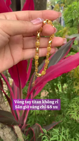 Lắc tay titan không rỉ chỉ 48 xu #xh #xuhuong #xuhuong2025 #xuhuongtiktok #lactaytitan 