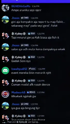 kalo map sepi ya jangan nyalahin map lain lah, koreksi dan cari tau kenapa map lu sepi kocak! wkwk #salonroblox #gunungroblox #fishit #roblox 