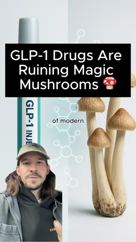 Millions of people are now on GLP-1 drugs like Ozempic and Wegovy for weight loss, and some of them are discovering that their mushroom trips just... don't work anymore. Joe Moore over at Psychedelics Today published a fascinating piece this week that caught my attention because it's addressing something kind of important if you're navigating the psychedelic space in 2025.