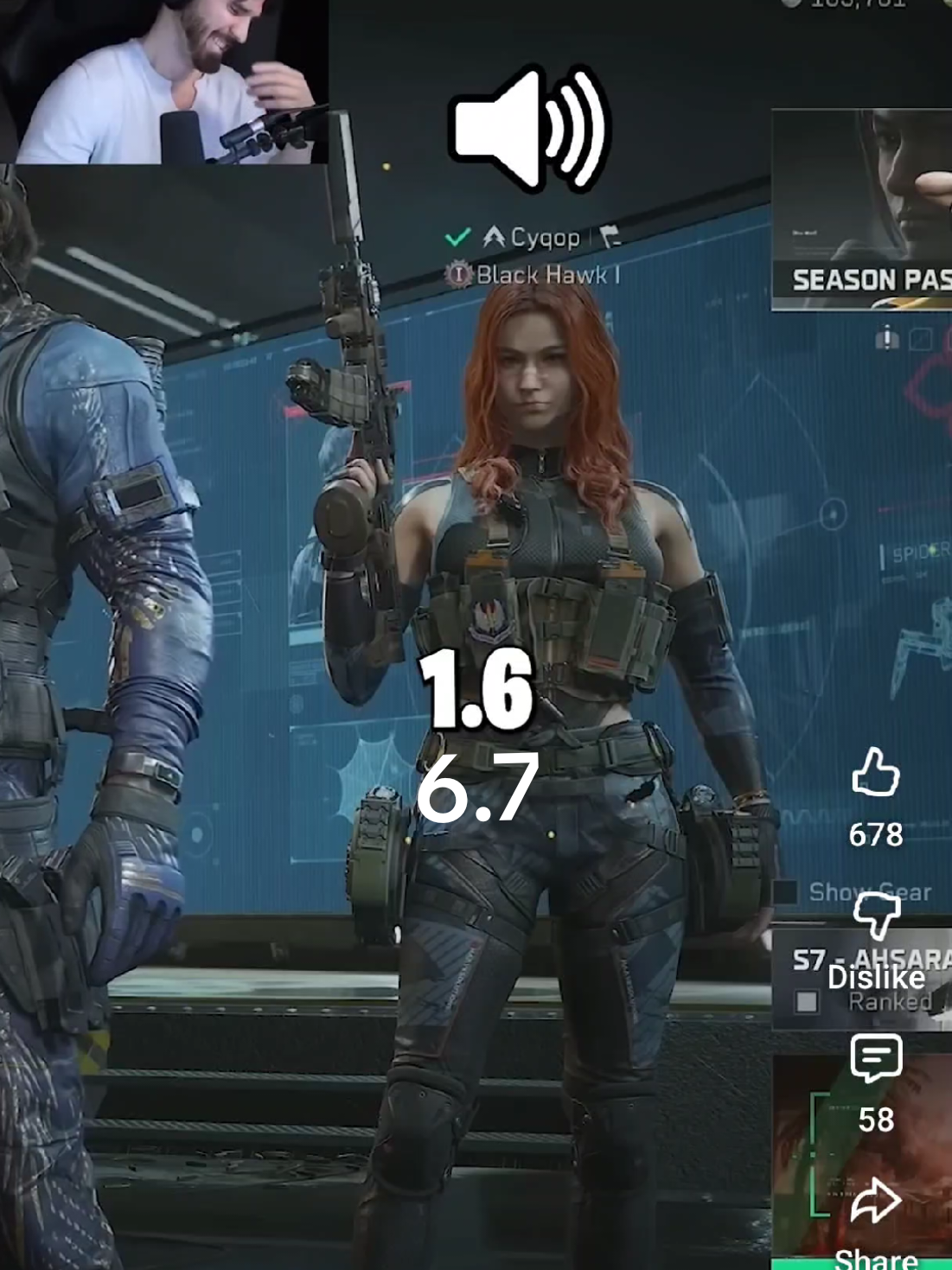 DELTAFORCE | - 1.6 BILLION (CRASH OUT)#viralgaming #gamingshorts #viralvideo #fyp  #clips 