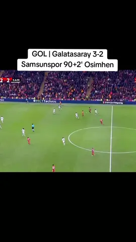 BÜYÜK GOLCÜLER BÖYLE ANLARDA SAHNEYE ÇIKAR..Bu ligin ağası babası paşası Osimhendir. Biat edin.. 👊🏻 #galatasaray #samsunspor #victorosimhen 