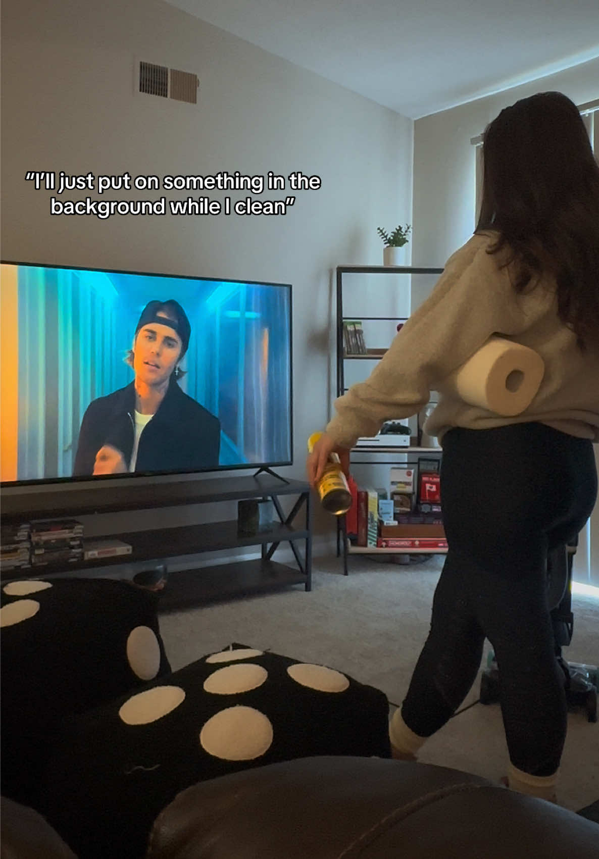 Who am I kidding?💜 @Justin Bieber  #justinbieber #bieberfever #biebertiktok #offmyface #cleaningtiktok 