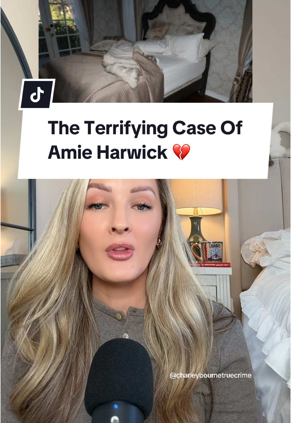 The terrifying case of Amie Harwick 💔 on valentines night 2020 Amie returned home from a girls night out.. not realising a killer lay in wait in her own bed.  The culprit of the horrific crime was her ex boyfriend Gareth Pursehouse. She’d already reported him to police and taken out a restraining order. #truecrimetok #truecrimetiktok #truecrimestory #truecrime #crimetiktok true crime story true crime storytime
