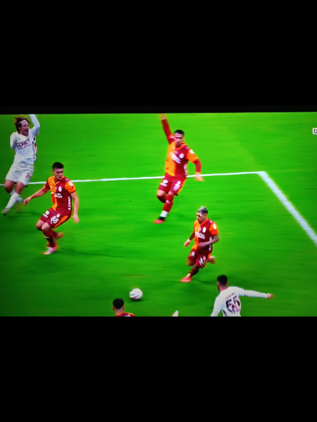 Son dakika penaltı pozisyonu Galatasaray Samsunspor ve penaltı verilmedi