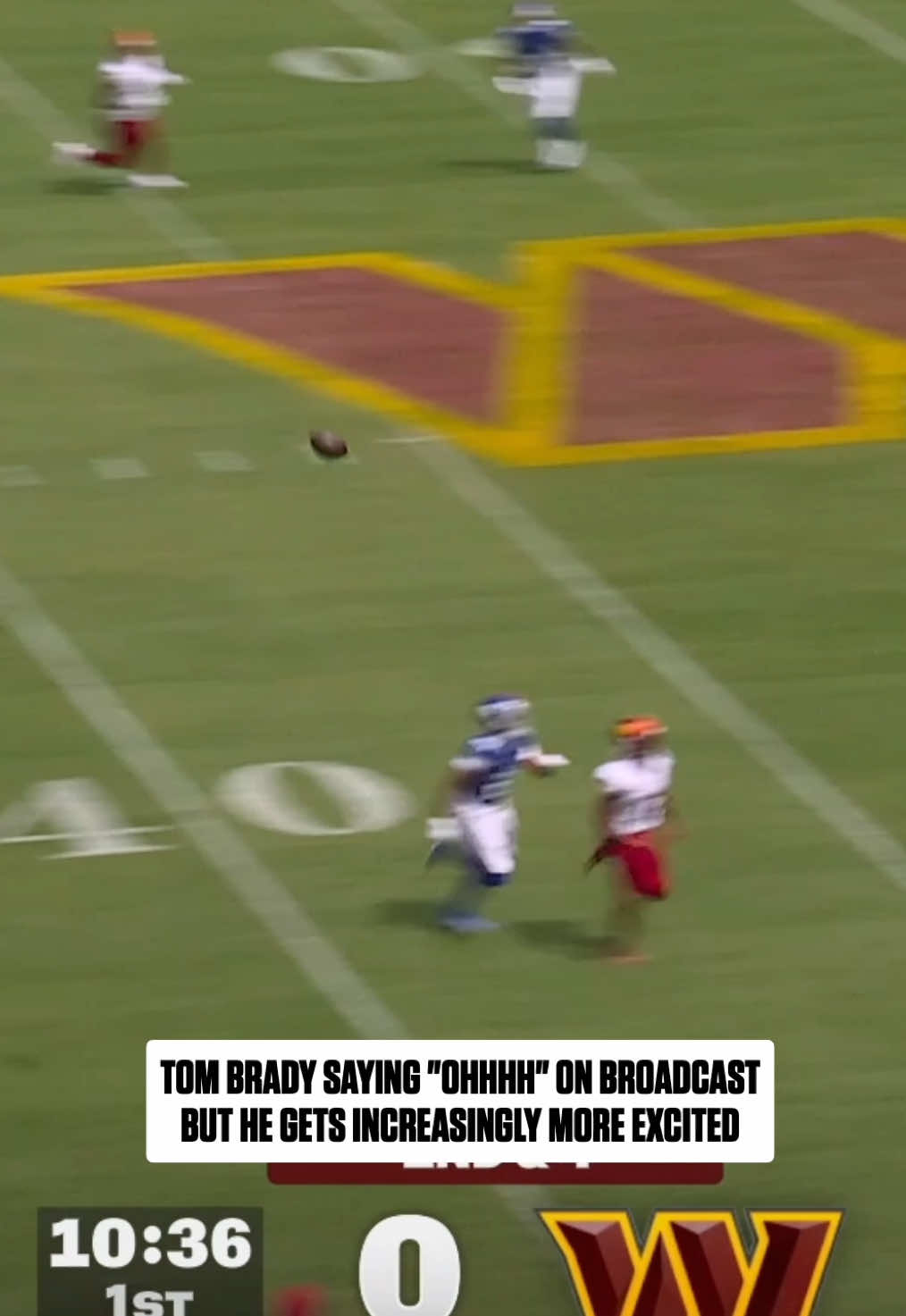 big plays, bigger ohhh’s 😆 #tombrady #nfl 