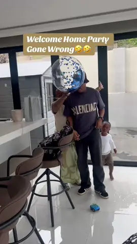 Nice Life Problems ke guys😂🤦🏾‍♀️ Just a normal say in the Ntozakhe premises🏃🏾‍♀️🏃🏽 A crazy Welcome Home Party for my son!❤️ #Superlife #welcomehomeparty #plottwist #virall #funny 