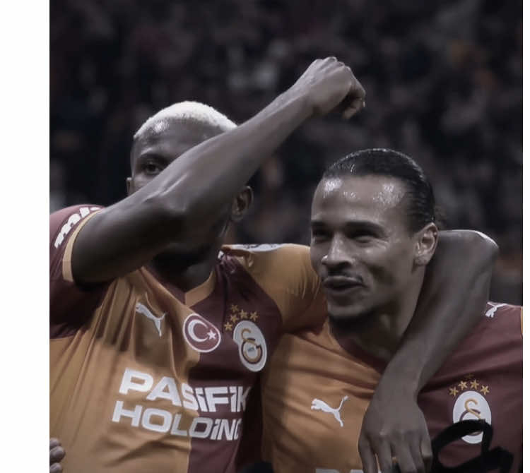 dünyanın en iyi ikilisi #osimhen #leroysane #galatasaray #beniöneçıkart #keşfet 